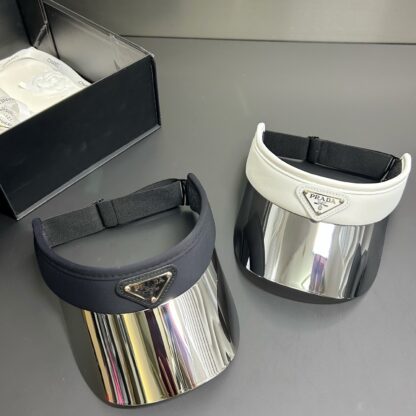 Prada fashion-forward casual style hollow hat - Image 2