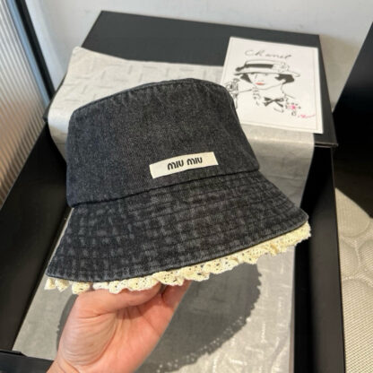 Miu Miu denim bucket hat - Image 5