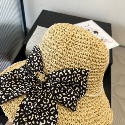 Miu Miu Straw Beach Sunhat - Image 5