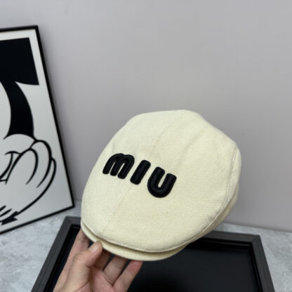 Miu Miu Fashion All-match Front Hat - Image 5