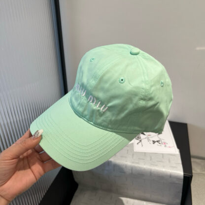 Miu Miu stylish all-match casual baseball cap - Image 5