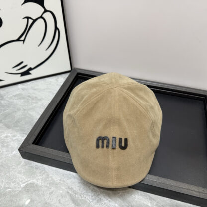Miu Miu Fashion All-match Front Hat - Image 5