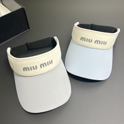 Miu Miu Fashion Lightweight Hollow Cap - Image 5