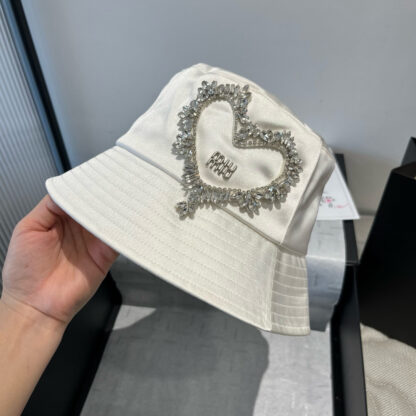 Miu Miu New Satin Bucket Hat - Image 5