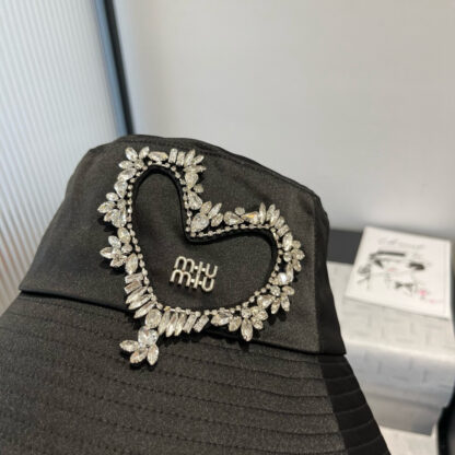 Miu Miu New Satin Bucket Hat - Image 5