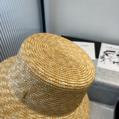 Yves Saint Laurent new raffia basin hat - Image 4