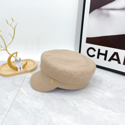 Yves Saint Laurent new duckbill military cap - Image 4
