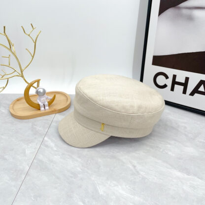 Yves Saint Laurent new duckbill military cap - Image 4