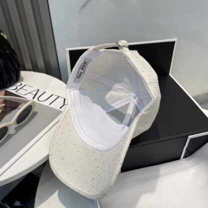 Miu Miu new diamond baseball cap - Image 5