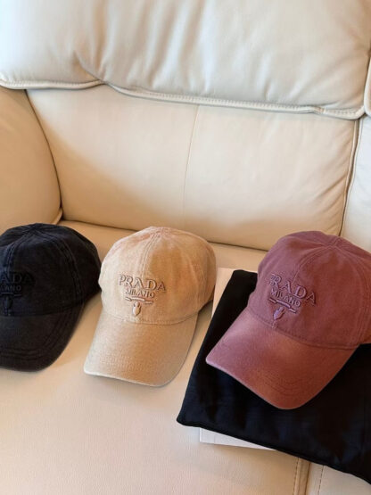 Prada's latest washed and distressed fisherman baseball cap - Image 4