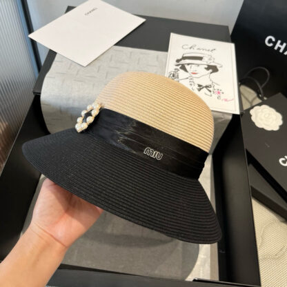 Miu Miu new basin hat color matching hat - Image 5