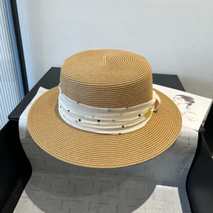 Miu Miu new flat top sun hat - Image 5