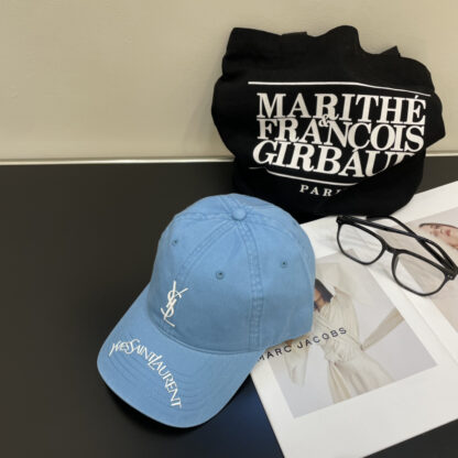 Yves Saint Laurent early spring new simple baseball cap - Image 4