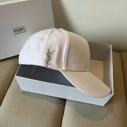 Yves Saint Laurent early spring new simple baseball cap - Image 4