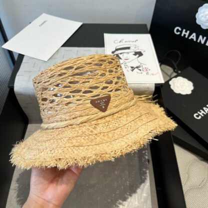 Prada new raffia hat - Image 4