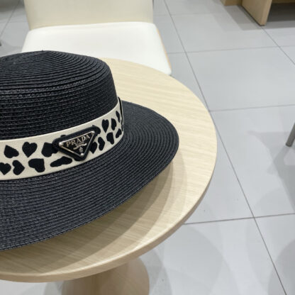 Prada flat straw hat - Image 4