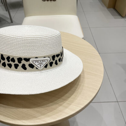 Prada flat straw hat - Image 4