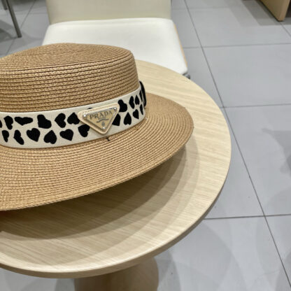 Prada flat straw hat - Image 4
