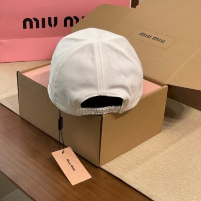 Miu Miu casual embroidered baseball cap - Image 5