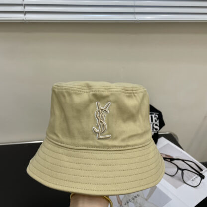 Saint Laurent lettering embroidered bucket hat - Image 4