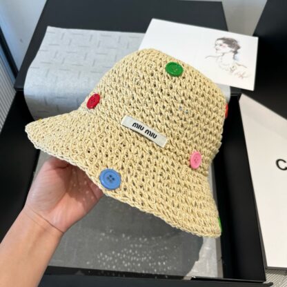 Miu Miu Sun Beach Hat - Image 5
