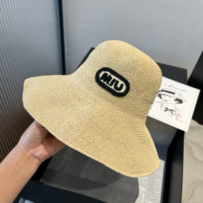 Miu Miu folding straw hat - Image 5