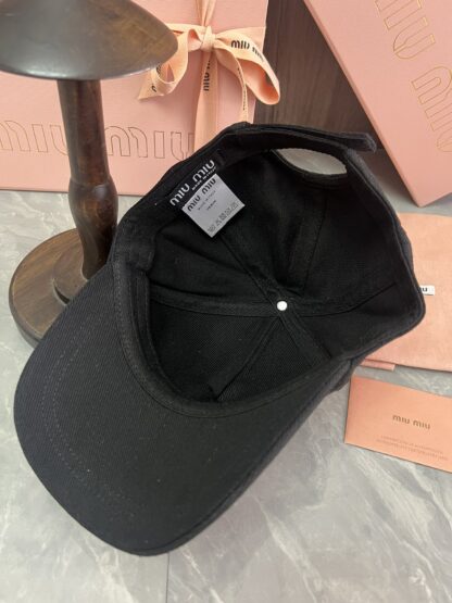 Miu Miu embroidered baseball cap - Image 5