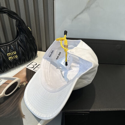 Miu Miu embroidered baseball cap - Image 5