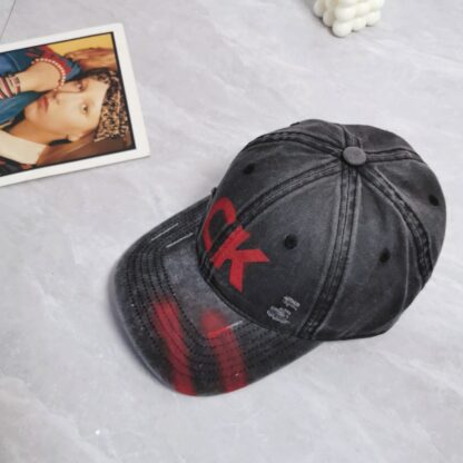Calvin Kleinf painted baseball cap - Image 4