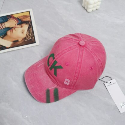 Calvin Kleinf painted baseball cap - Image 4