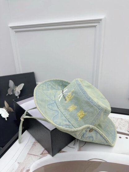 Calvin Kleinf spring and summer denim outdoor fisherman hat unisex - Image 4