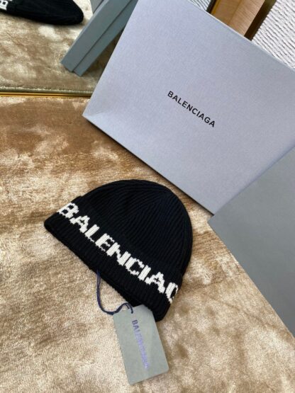 Balenciaga jacquard letter beanie - Image 4