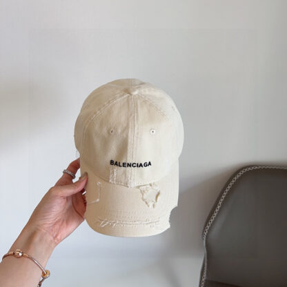 Balenciaga new irregular old style baseball cap - Image 4