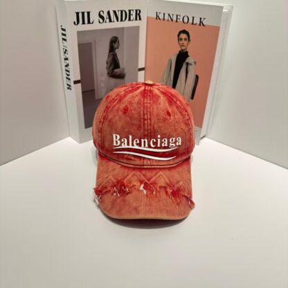 Balenciaga Korean version of British casual custom baseball cap - Image 4