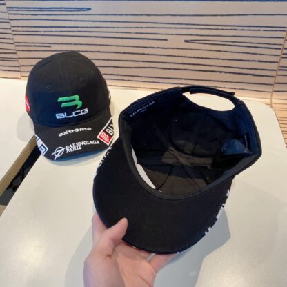 Balenciaga Korean version of British casual custom baseball cap - Image 4