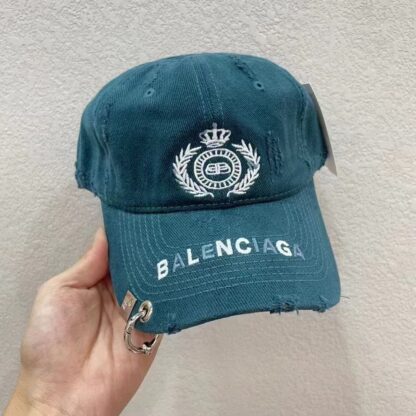 Balenciaga Korean version of British casual custom baseball cap - Image 4
