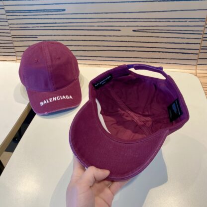 Balenciaga Korean version of British casual custom baseball cap - Image 4
