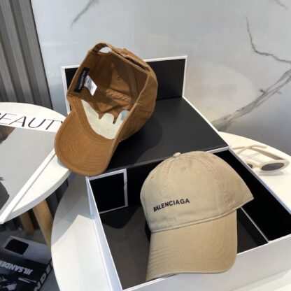 Balenciaga new washed cotton baseball cap - Image 4