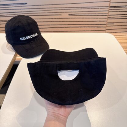Balenciaga Korean version of British casual custom baseball cap - Image 4