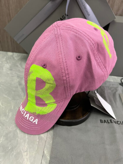 Balenciaga all-match logo embroidered baseball cap - Image 4