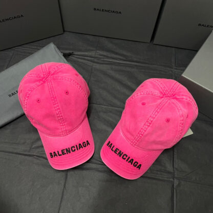 Balenciaga all-match logo embroidered baseball cap - Image 4