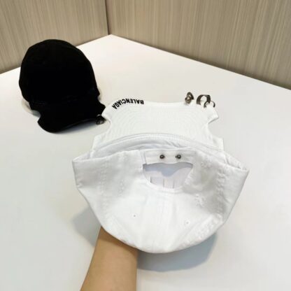 Balenciaga unisex Korean style British casual custom baseball cap - Image 4