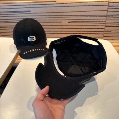 Balenciaga unisex Korean style British casual custom baseball cap - Image 4