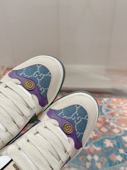 Gucci distressed dirty casual shoes catwalk style - Image 5