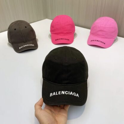 Balenciaga Unisex Korean British Style Casual Custom Baseball Cap - Image 4