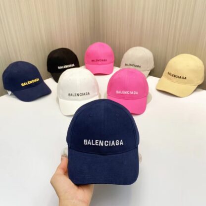 Balenciaga Unisex Korean British Casual Custom Baseball Cap - Image 4