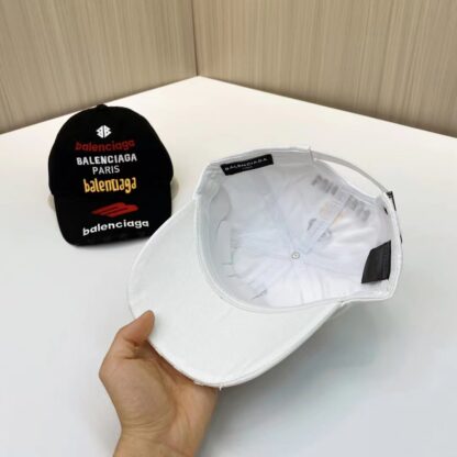 Balenciaga Unisex Korean British Casual Custom Baseball Cap - Image 4