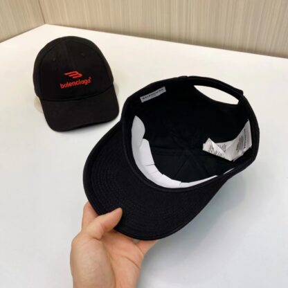 Balenciaga Unisex Korean British Casual Custom Baseball Cap - Image 4