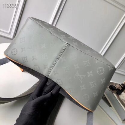 Louis Vuitton MONOGRAM TITANIUM small backpack - Image 4