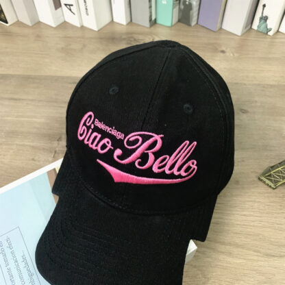 Balenciaga men's and women's casual all-match embroidered letters baseball cap - Image 4